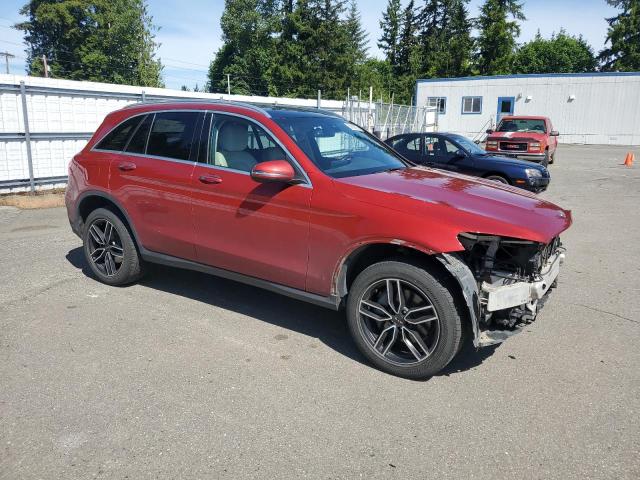  MERCEDES-BENZ GLC-CLASS 2018 Czerwony