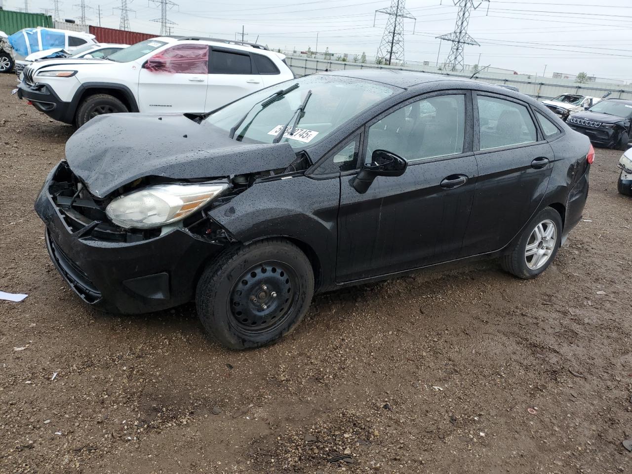 2013 Ford Fiesta S en Venta en Elgin, IL - Front End