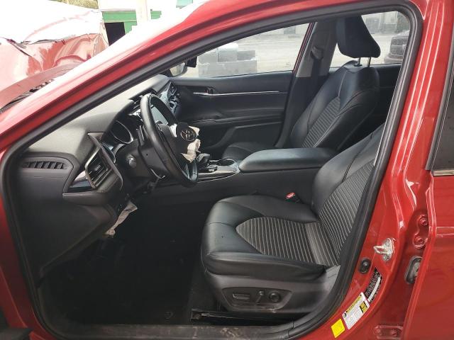  TOYOTA CAMRY 2020 Red
