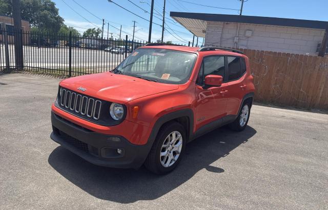 Parquets JEEP RENEGADE 2015 Pomarańczowy