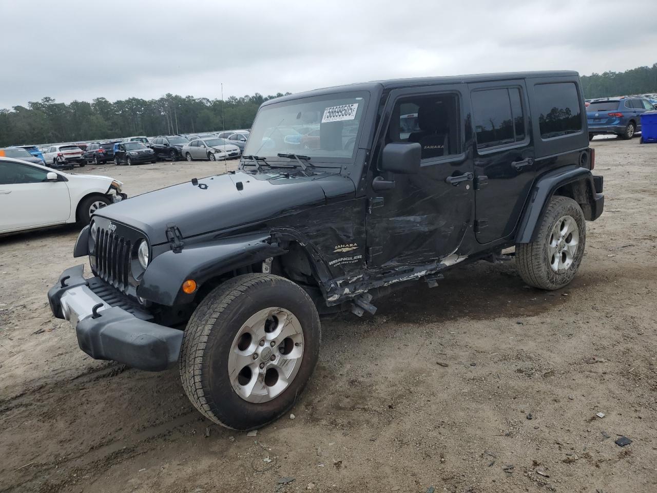 2015 Jeep Wrangler Unlimited Sahara for Sale in Harleyville, SC - Side