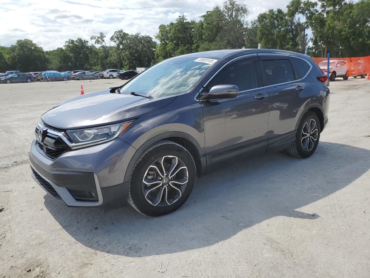 2020 Honda Cr-V Ex grey null gas 2HKRW1H51LH424743 photo #1