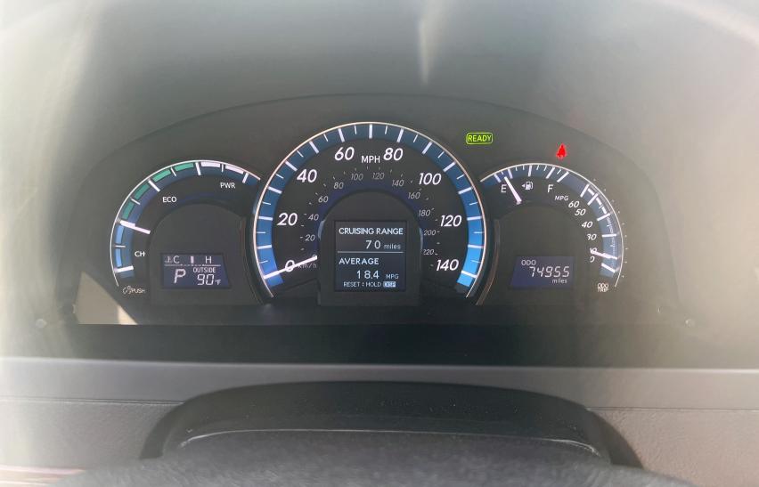 Sedans TOYOTA CAMRY 2014 Blue