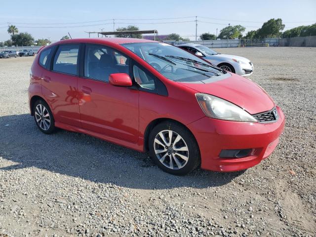Хэтчбеки HONDA FIT 2013 Красный