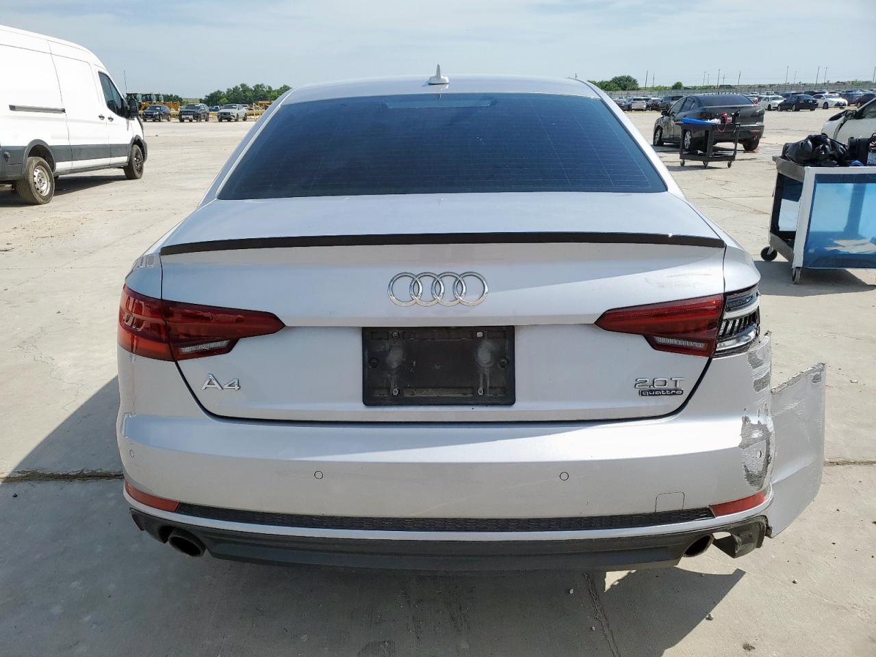 2018 Audi A4 Premium Plus VIN: WAUENAF49JA101537 Lot: 56753775