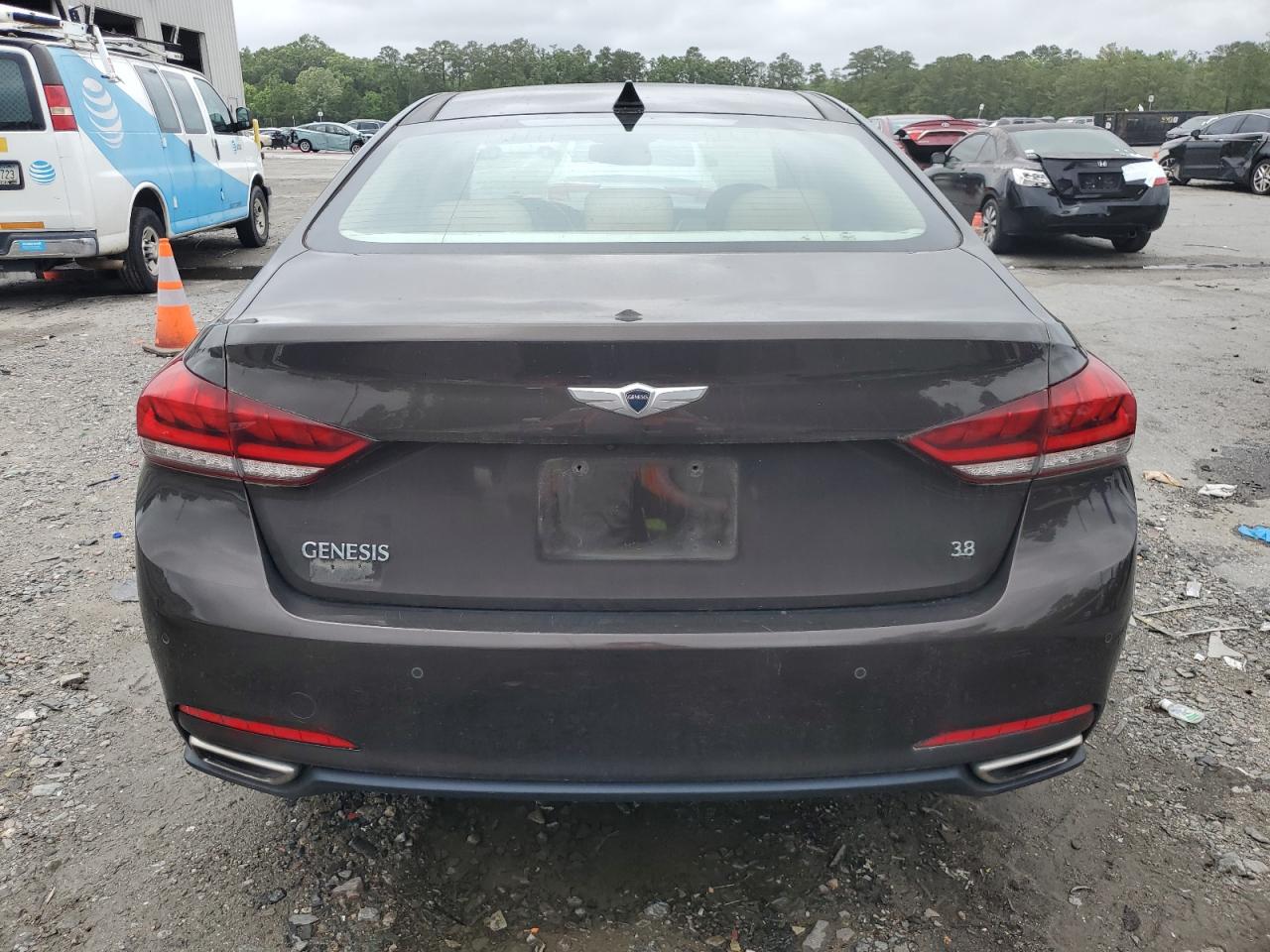 2015 Hyundai Genesis 3.8L VIN: KMHGN4JE6FU015066 Lot: 56380805