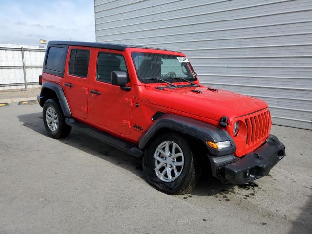  JEEP WRANGLER 2023 Czerwony
