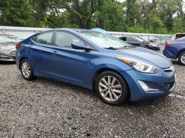  HYUNDAI ELANTRA 2014 Синий