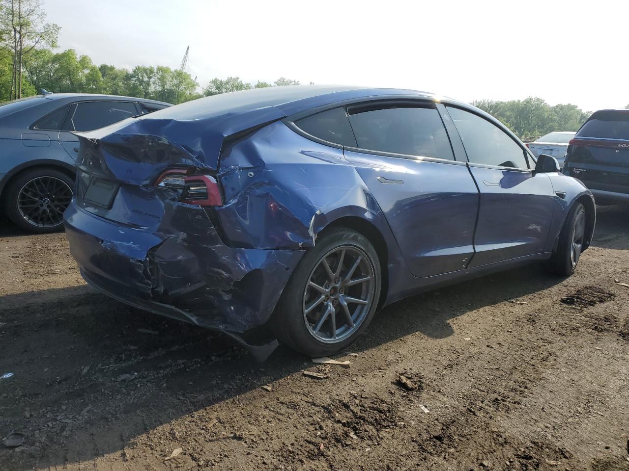 2019 Tesla Model 3 VIN: 5YJ3E1EB4KF191411 Lot: 57305895