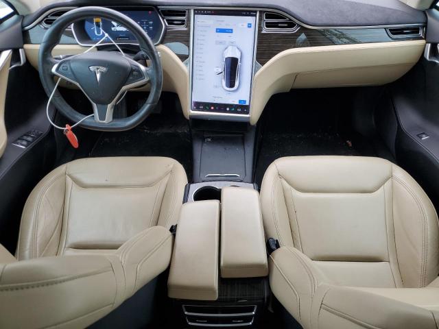 Hatchbacks TESLA MODEL S 2016 Biały