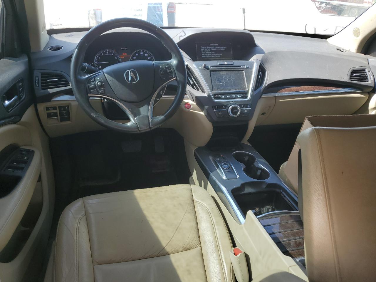 2017 Acura Mdx Technology VIN: 5FRYD3H59HB002544 Lot: 57159935