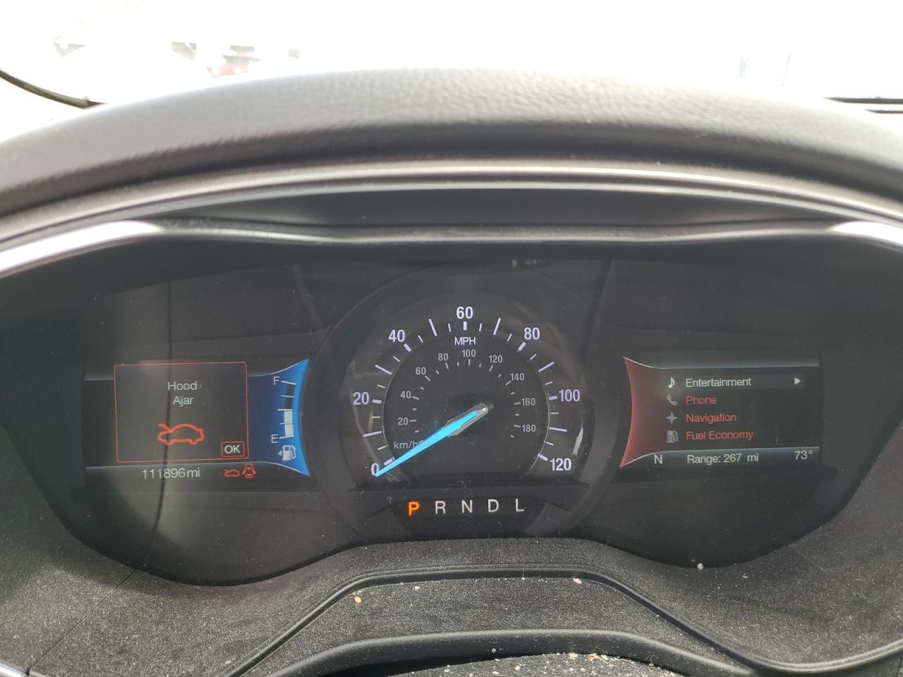 2019 Ford Fusion Se VIN: 3FA6P0LU8KR124837 Lot: 54030055