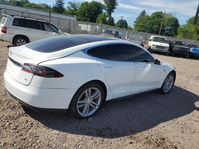  TESLA MODEL S 2014 White