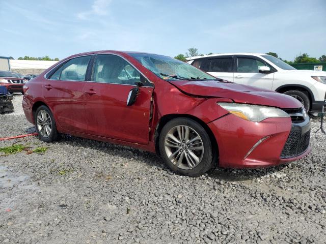 TOYOTA CAMRY 2015 Red