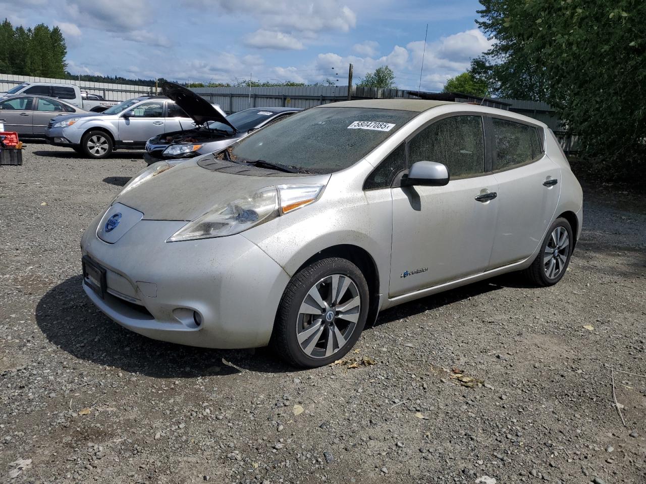2013 Nissan Leaf S for Sale in Arlington, WA - Side