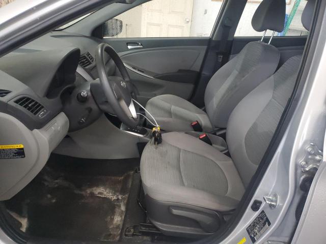  HYUNDAI ACCENT 2016 Серебристый