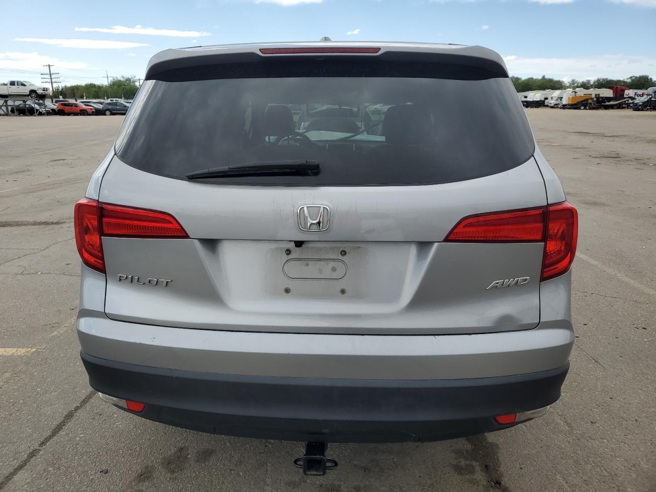2016 Honda Pilot Exl VIN: 5FNYF6H51GB105615 Lot: 56540675