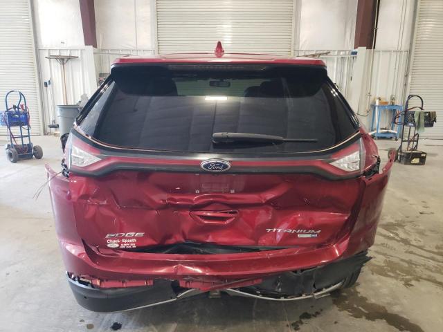 Parquets FORD EDGE 2017 Czerwony