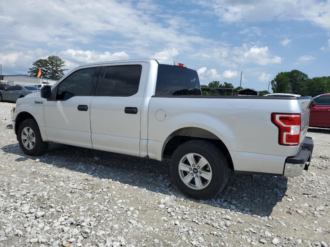 2019 Ford F150 Supercrew silver null gas 1FTEW1CBXKFA28458 photo #3