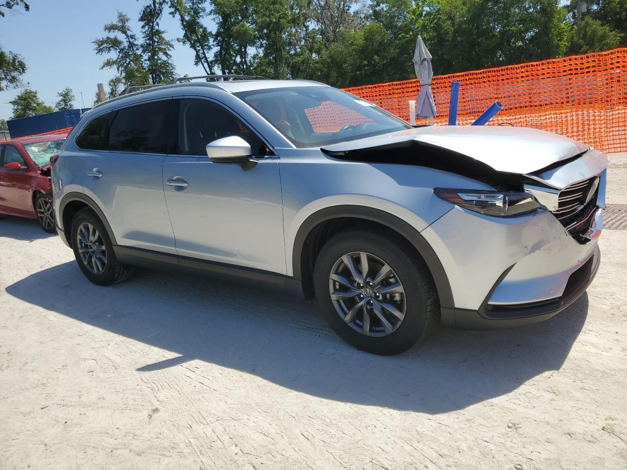 2022 Mazda Cx-9 Touring VIN: JM3TCBCYXN0621584 Lot: 57318875