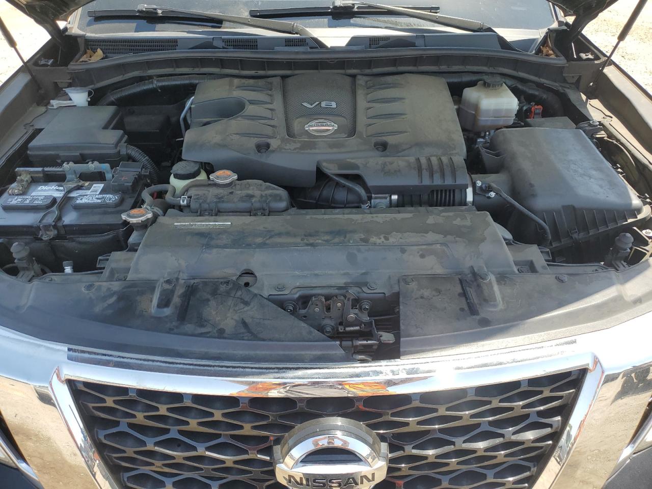 2017 Nissan Armada Platinum VIN: JN8AY2NF1H9304391 Lot: 57118845
