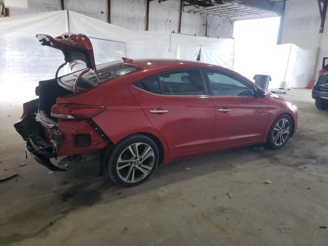 Sedans HYUNDAI ELANTRA 2017 Red