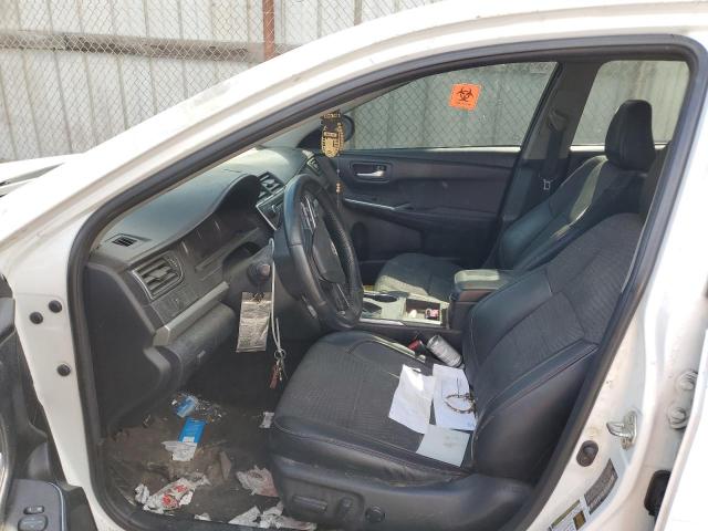  TOYOTA CAMRY 2015 White