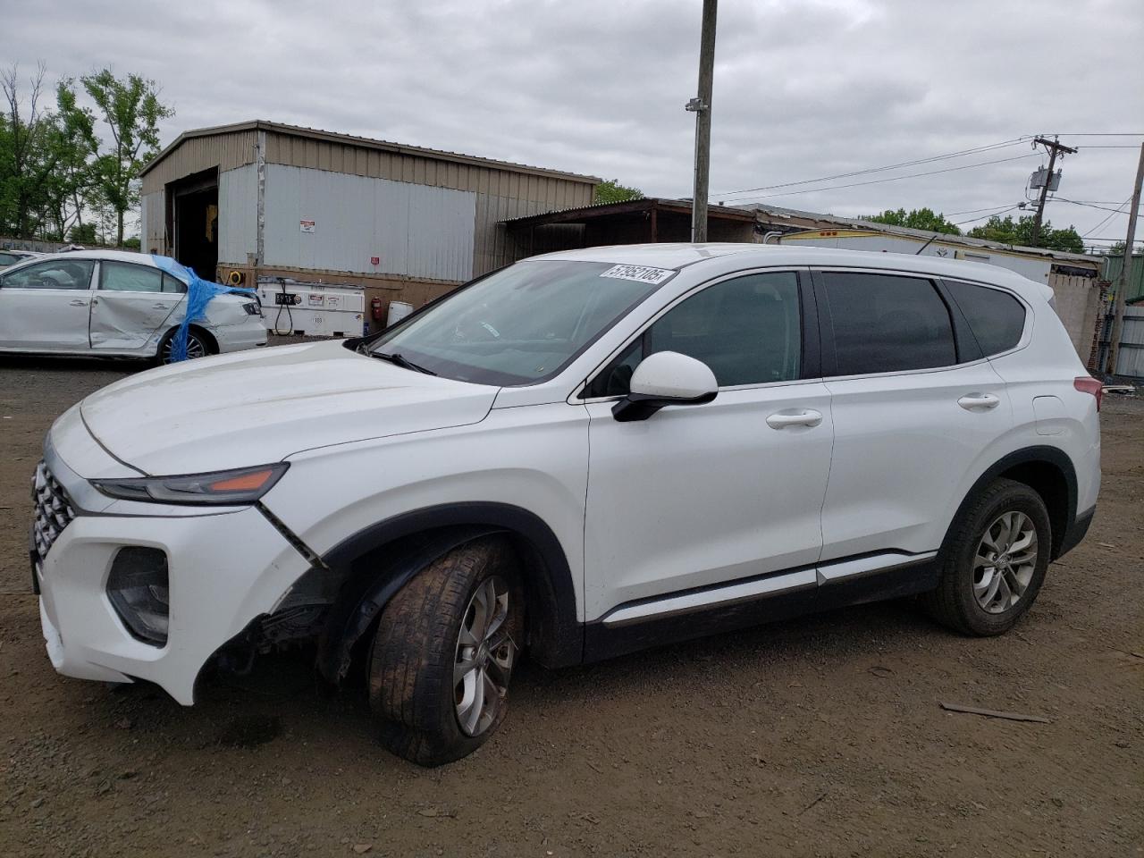 2019 Hyundai Santa Fe Se за продажба в New Britain, CT - Front End