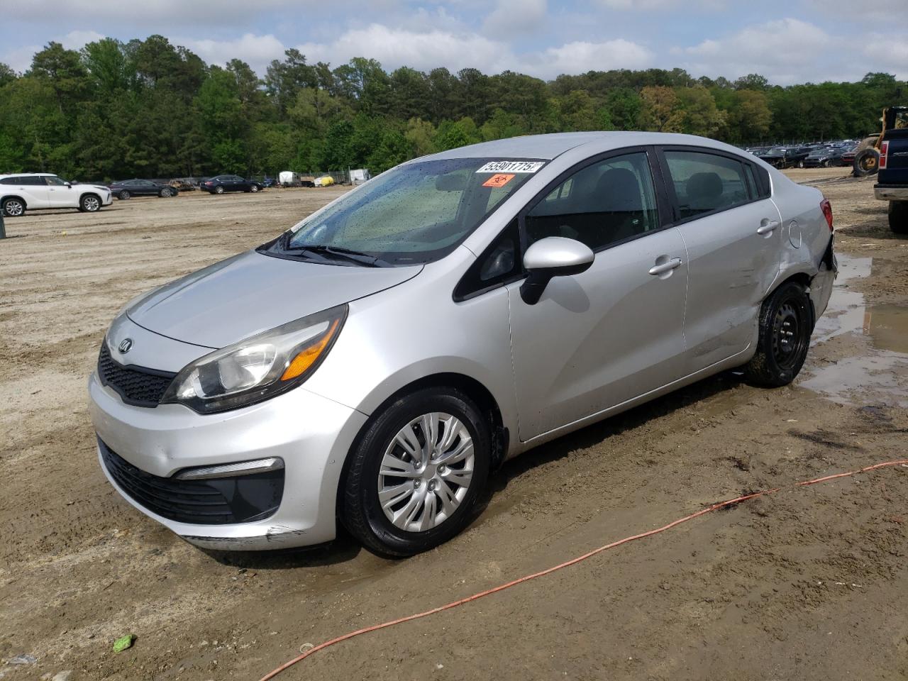 2017 Kia Rio Lx на продаже в Seaford, DE - Rear End