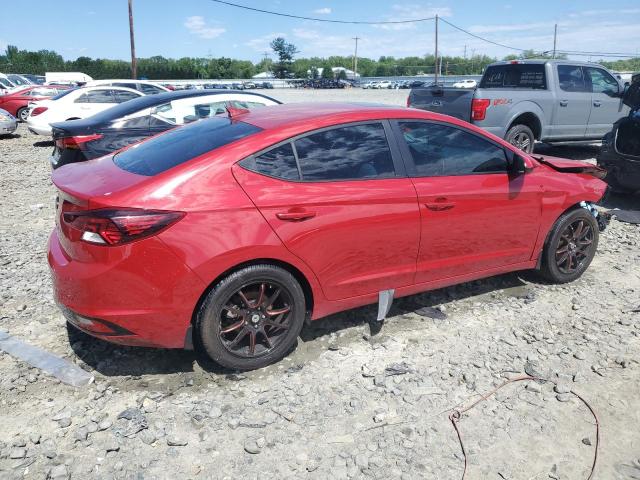  HYUNDAI ELANTRA 2020 Czerwony