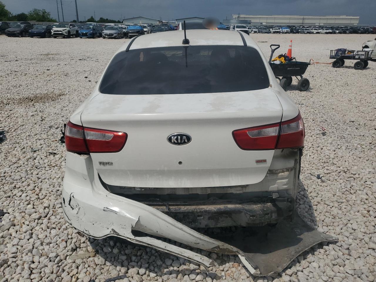 2015 Kia Rio Lx VIN: KNADM4A38F6451380 Lot: 55051485