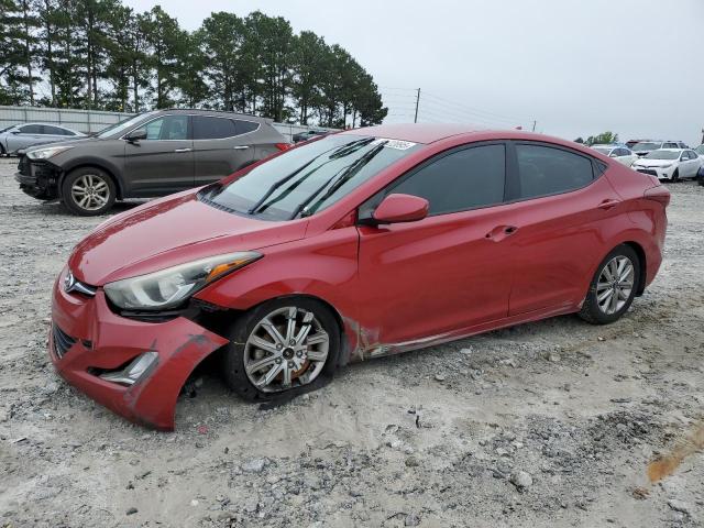 HYUNDAI ELANTRA 2016 Красный