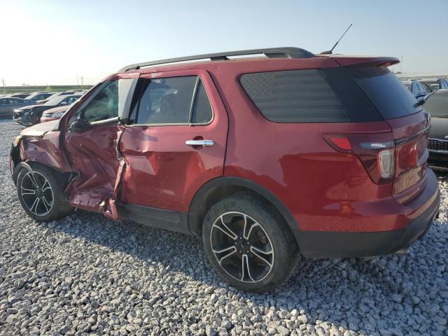  FORD EXPLORER 2014 Красный