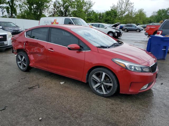  KIA FORTE 2018 Red