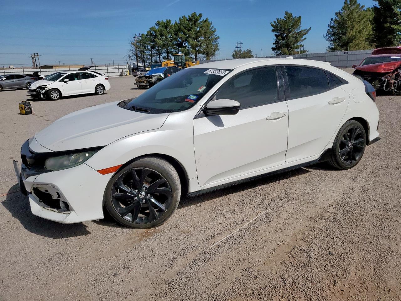 2017 Honda Civic Sport de vânzare în Anthony, TX - Front End