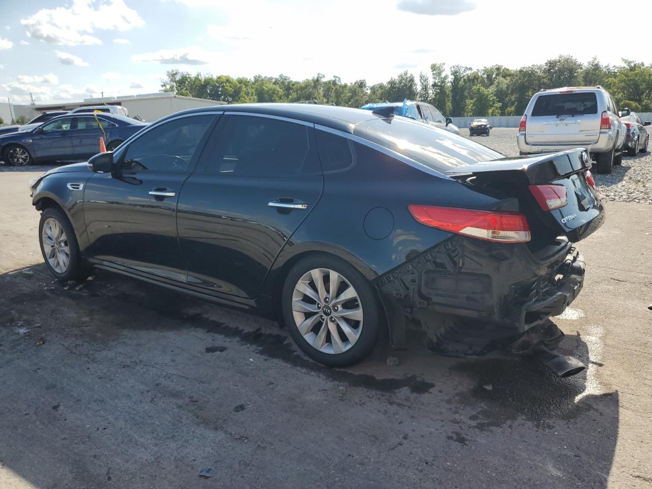 2017 Kia Optima Ex VIN: 5XXGU4L37HG151573 Lot: 56694325