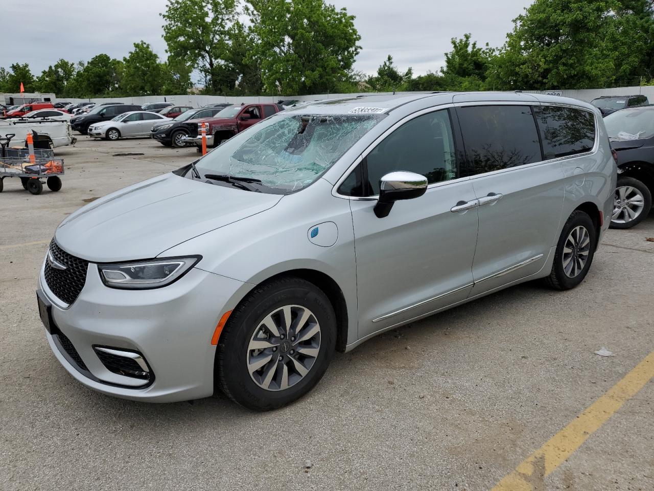 2023 Chrysler Pacifica Hybrid Limited na sprzedaż w Bridgeton, MO - Top/Roof