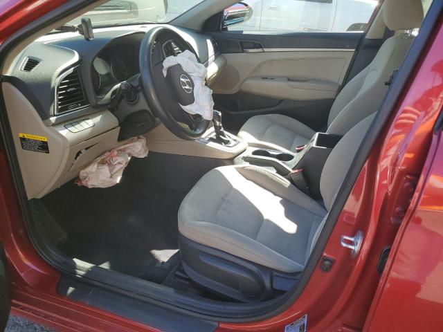  HYUNDAI ELANTRA 2017 Red