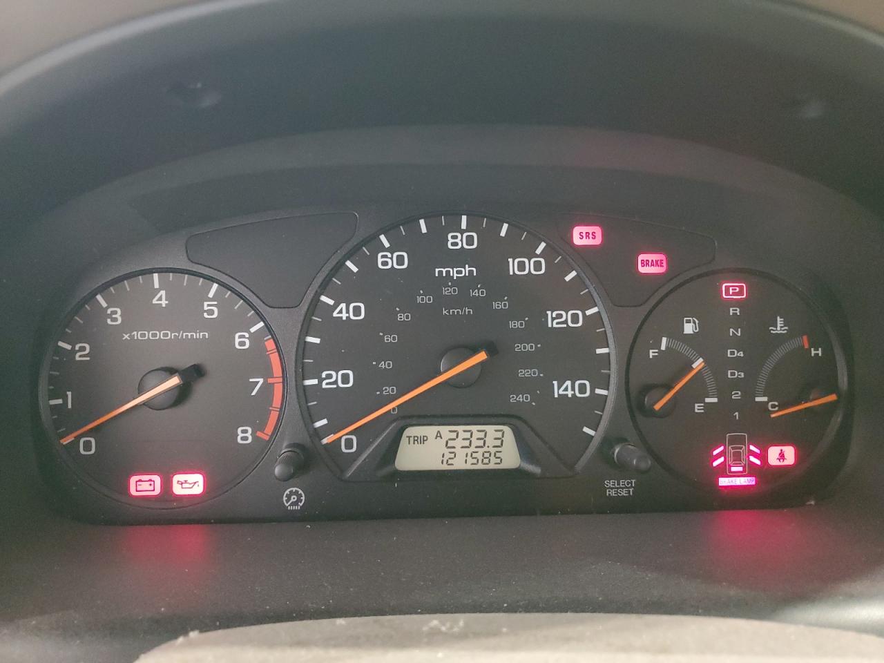 2000 Honda Accord Se VIN: 1HGCG6693YA047287 Lot: 56838525