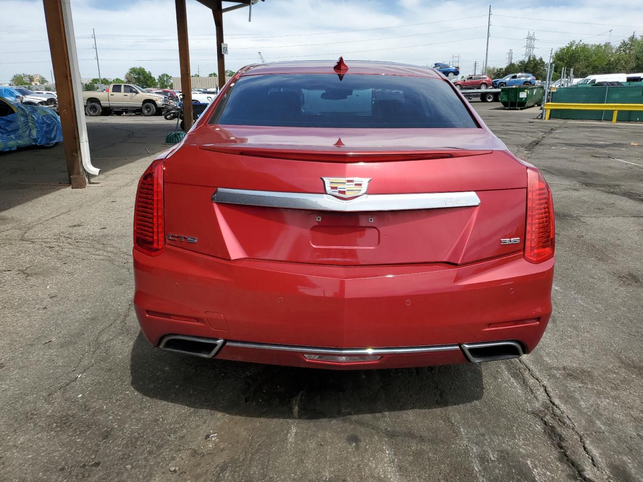 2015 Cadillac Cts Performance Collection VIN: 1G6AS5S30F0119407 Lot: 57049565