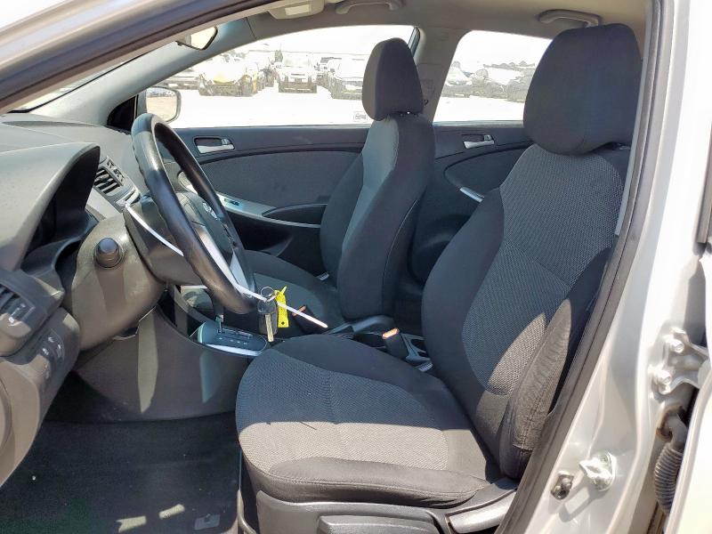  HYUNDAI ACCENT 2014 Серебристый
