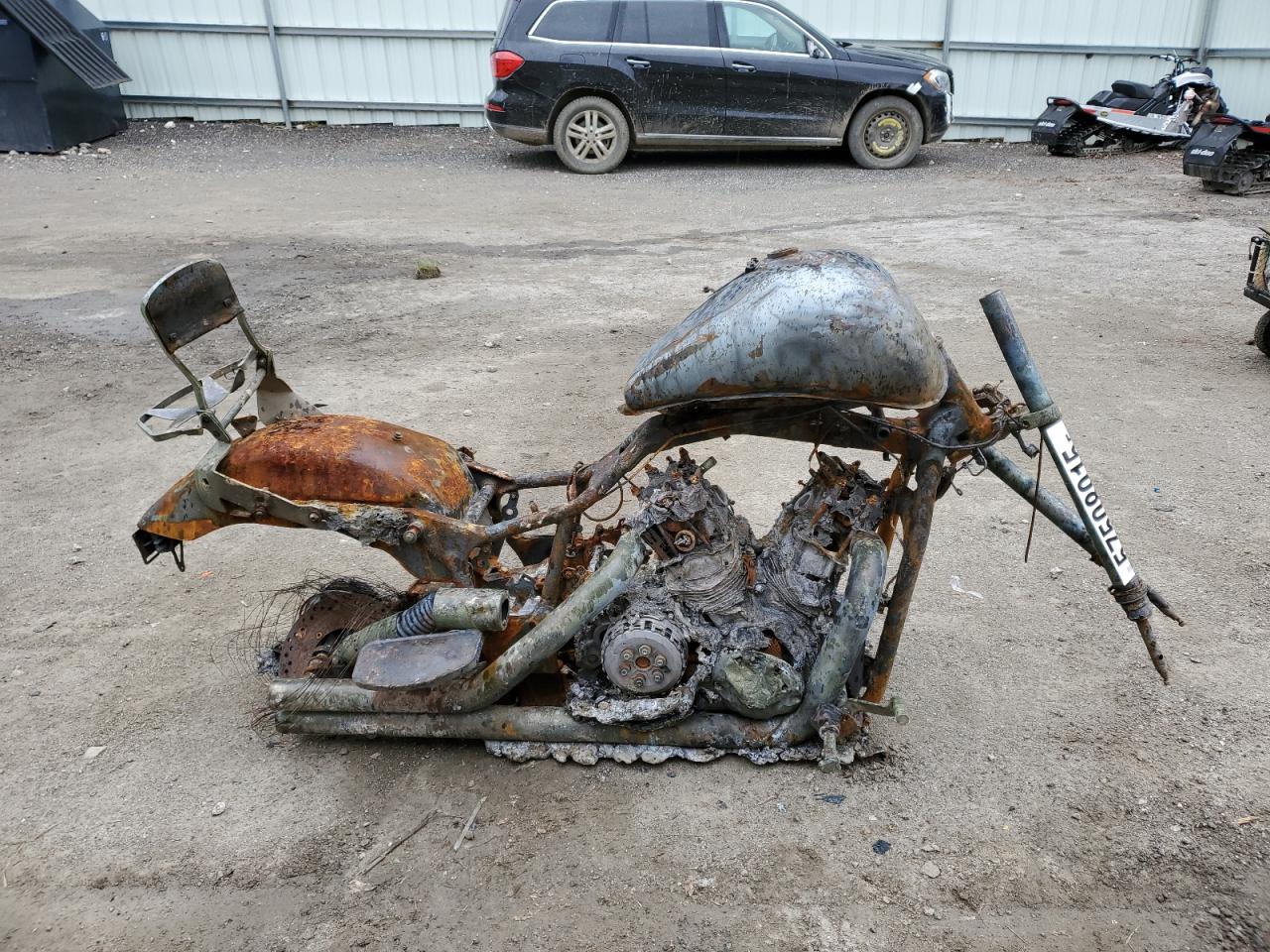 2004 Honda Vtx1300 C zu verkaufen in Center Rutland, VT - Burn - Engine