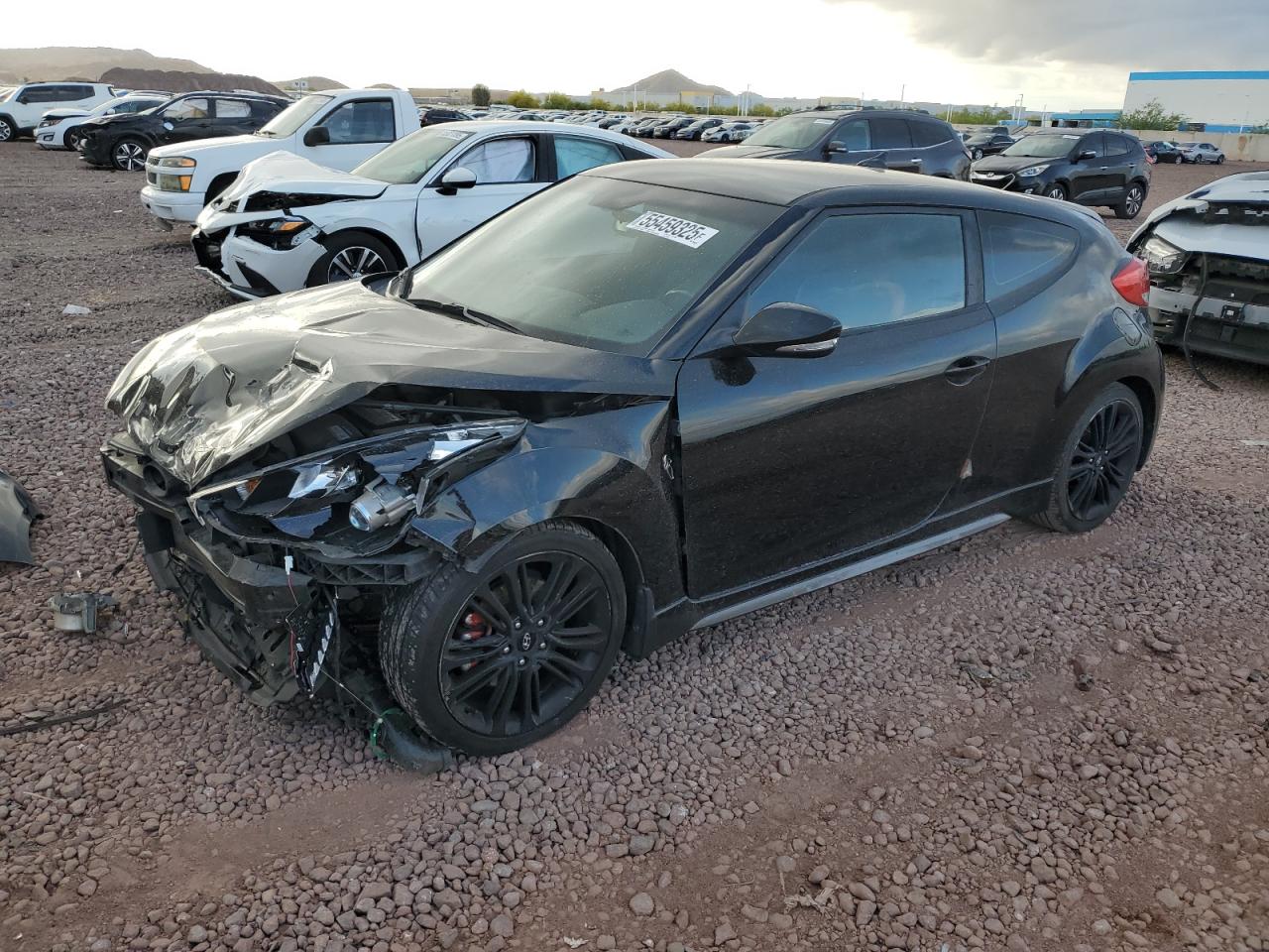 2016 Hyundai Veloster Turbo продається в Phoenix, AZ - Front End
