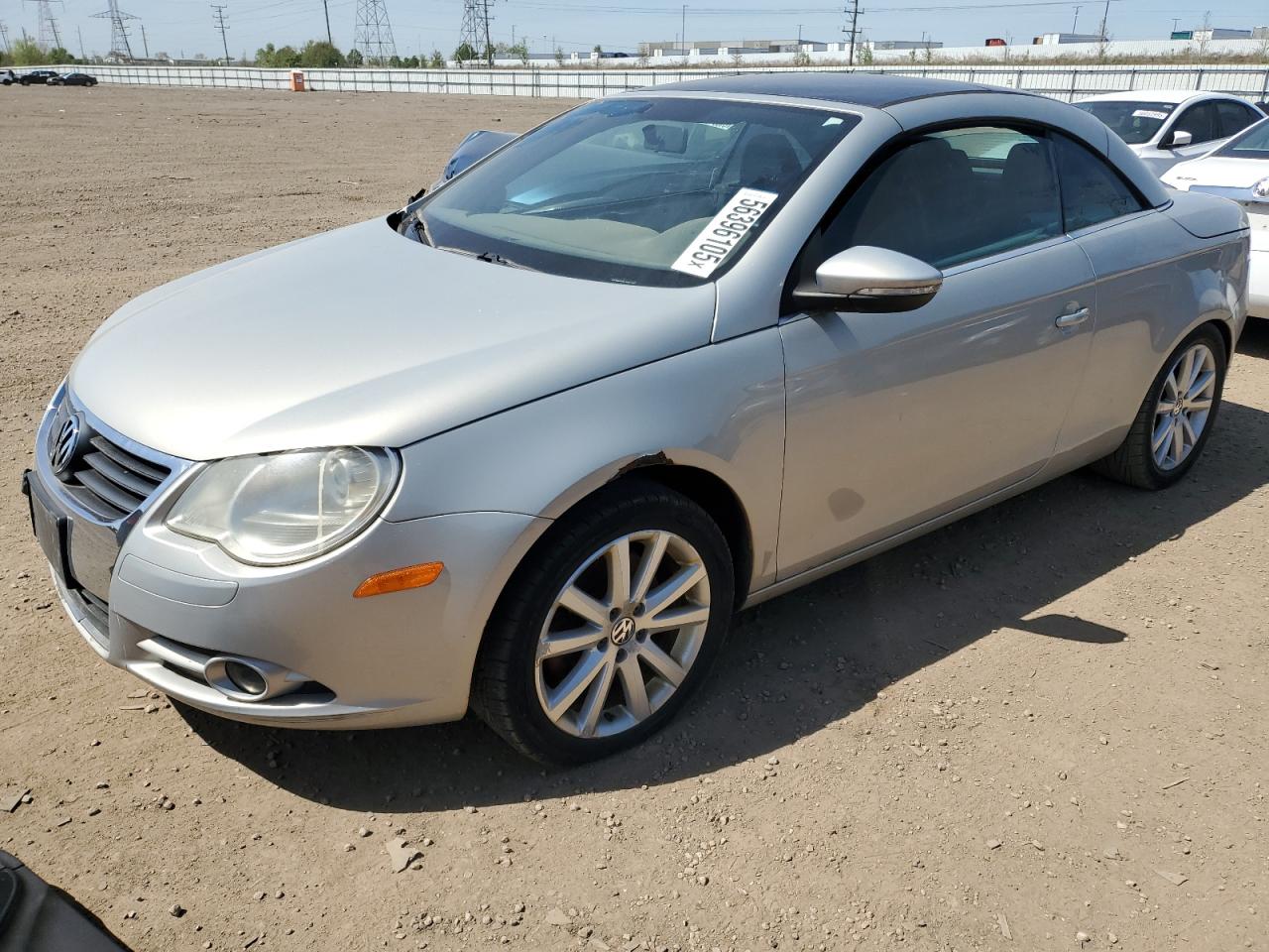2009 Volkswagen Eos Turbo на продаже в Elgin, IL - Minor Dent/Scratches