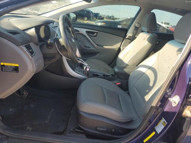  HYUNDAI ELANTRA 2013 Granatowy