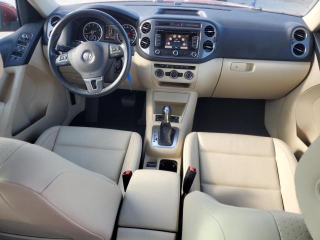  VOLKSWAGEN TIGUAN 2013 Burgundy