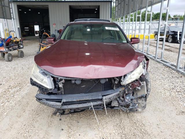  HONDA ACCORD 2017 Бордовый