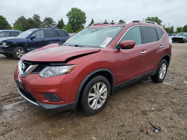  NISSAN ROGUE 2015 Red