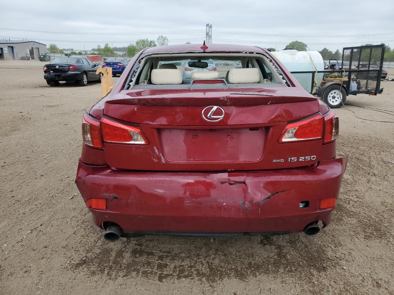 2012 Lexus Is 250 VIN: JTHCF5C27C5054925 Lot: 56701885
