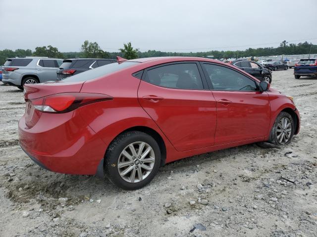  HYUNDAI ELANTRA 2016 Красный